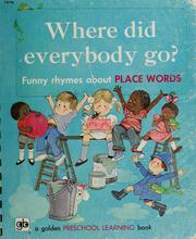 Cover of: Where did everybody go? by Norah Smaridge