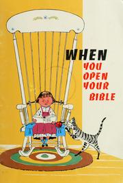 Cover of: When you open your Bible