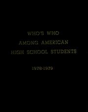Cover of: Who's who among American high school students, 1978-79. by 