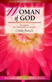 Cover of: Woman of God: 10 studies for individuals or groups