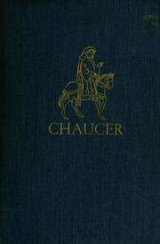 Cover of: The works of Geoffrey Chaucer