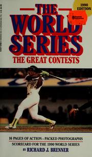 Cover of: The World Series by Richard J. Brenner