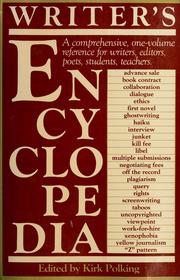 Cover of: Writer's encyclopedia
