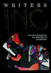 Writers INC by Patrick Sebranek