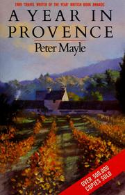 Cover of: A year in Provence by Peter Mayle