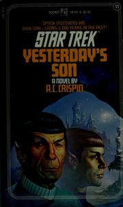 Cover of: Yesterday's Son: Star Trek #11