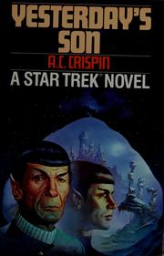 Cover of: Yesterday's son: a Star Trek® novel