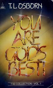 Cover of: You are God's best!: a classic on human value