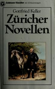 Cover of: Züricher Novellen by Gottfried Keller