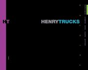Book: HENRY TRUCKS â€” PAINTER By HENRY TRUCKS