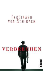 Verbrechen by Ferdinand von Schirach