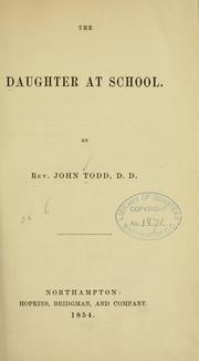 Cover of: The daughter at school.