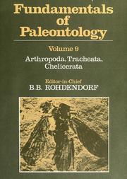 Cover of: Fundamentals of paleontology