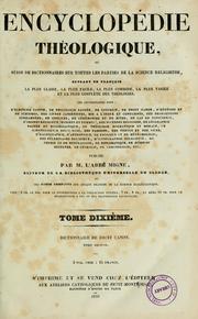 Cover of: Cours alphabétique et méthodique de droit canon mis en rapport avec le droit civil ecclésiastique, ancien et moderne ... by M. André