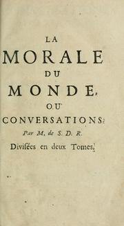 Cover of: Conversations morales ...