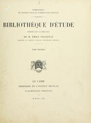 Cover of: Les Mémoires de Sinouhît transcrits et publiés par m. G. Maspero