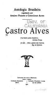 Cover of: Castro Alves