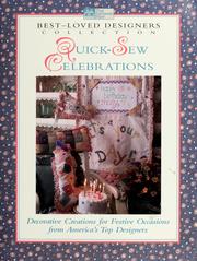 Cover of: Quick-sew celebrations