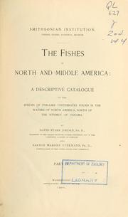 Cover of: The fishes of North and Middle America by David Starr Jordan