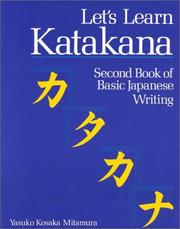 Let's Learn Katakana by Yasuko Kosaka Mitamura