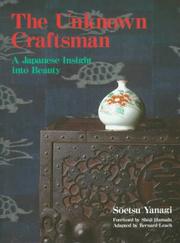 Cover of: The unknown craftsman: a Japanese insight into beauty