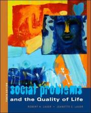 Cover of: Social Problems and the Quality of Life with OLC