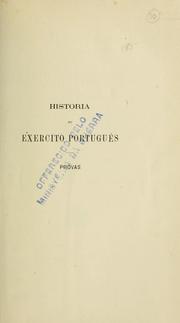 Cover of: História orgânica e política do exército portuguez