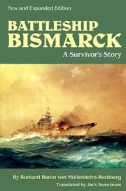 Cover of: Schlachtschiff Bismarck: a survivor's story