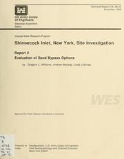 Cover of: Shinnecock Inlet, New York, site investigation by Gregory L. Williams