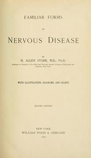 Cover of: Familiar forms of nervous disease