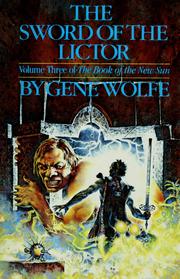 Cover of: The sword of the Lictor by Gene Wolfe