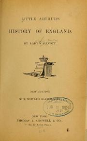 Cover of: Little Arthur's history of England