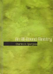 Cover of: An All-Round Ministry: addresses to ministers and students
