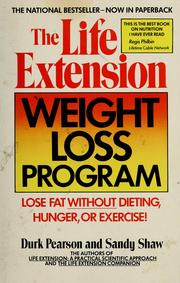 Cover of: The life extension weight loss program
