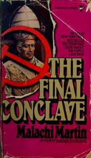 Cover of: The final conclave by Malachi Martin
