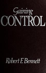 Cover of: Gaining control