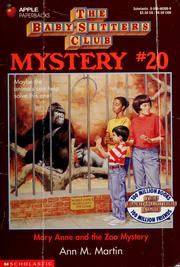 Cover of: Mary Anne and the Zoo Mystery