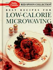 Cover of: Best recipes for low-calorie microwaving.