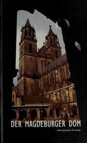 Cover of: Der Magdeburger Dom by Hans-Joachim Krenzke