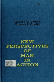 Cover of: New perspectives of man in action