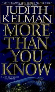 Cover of: More Than You Know