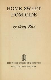 Cover of: Home sweet homicide