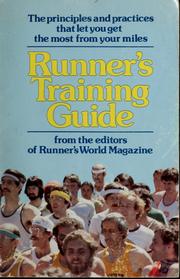 Cover of: Runner's training guide
