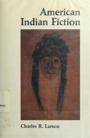 Cover of: American Indian fiction