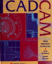 Cover of: CADCAM by Chris McMahon