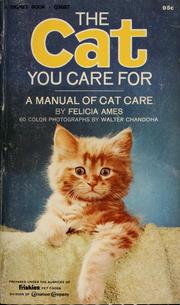 Cover of: The cat you care for