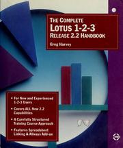 The complete Lotus 1-2-3 release 2.2 handbook