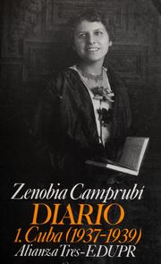 Cover of: Diario by Zenobia Camprubí, Zenobia Camprubí
