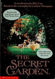 Cover of: The Secret garden by M. J. Carr