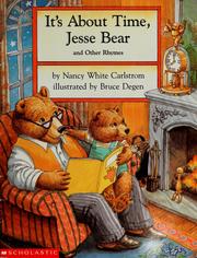 Cover of: It's about time, Jesse Bear, and other rhymes by Nancy White Carlstrom